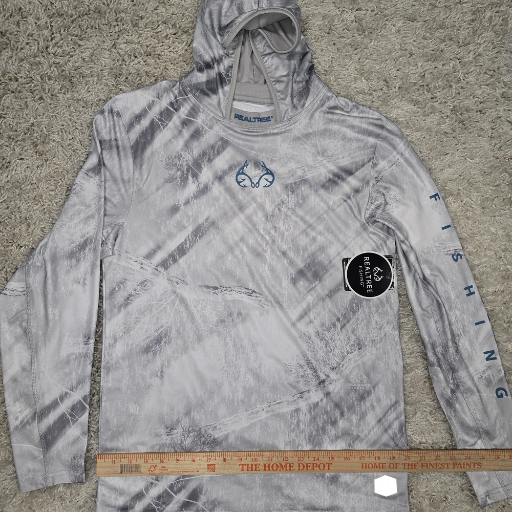 Gray Realtree Fishing Hoodie